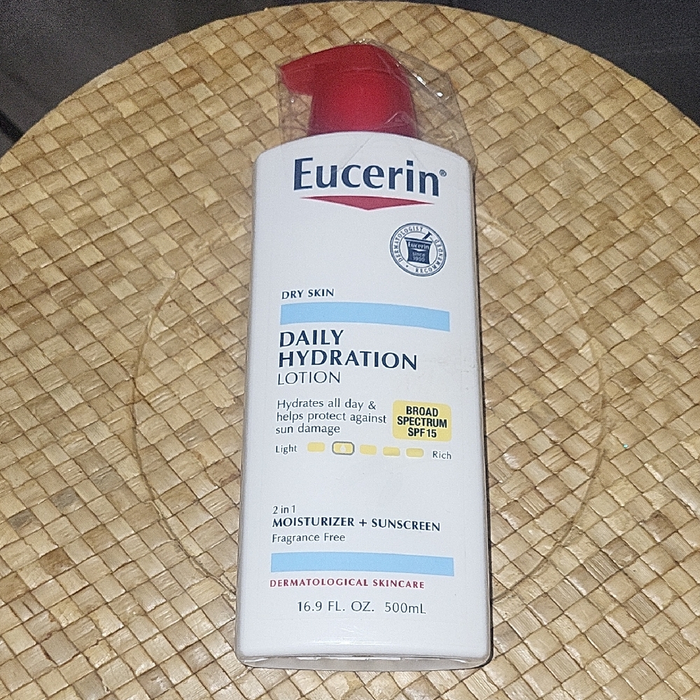 Eucerin Daily Hydration Lotion with Red Cap